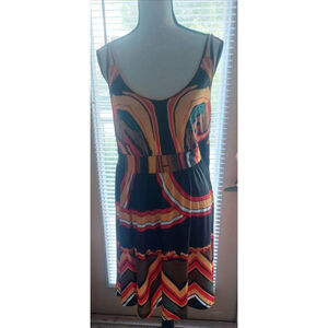 Plus Size Multicolor African Ankara V Neck Beach cover up, lounge wear